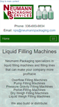 Mobile Screenshot of neumannpackaging.com